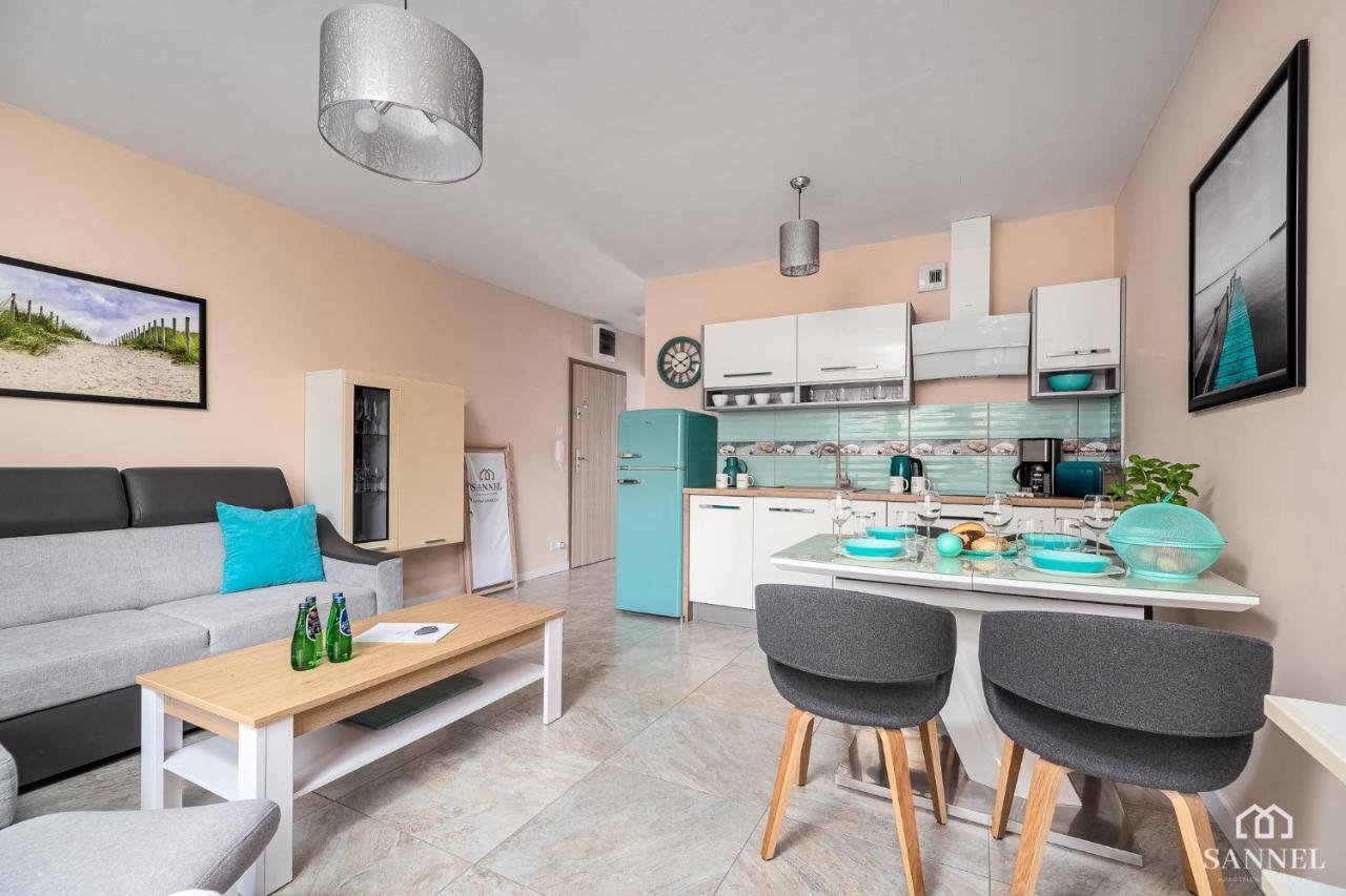 Apartament Lazure Przy Lesie-Sloneczne Tarasy Dziwnowek-Sannel Apartments For Rent Exteriör bild