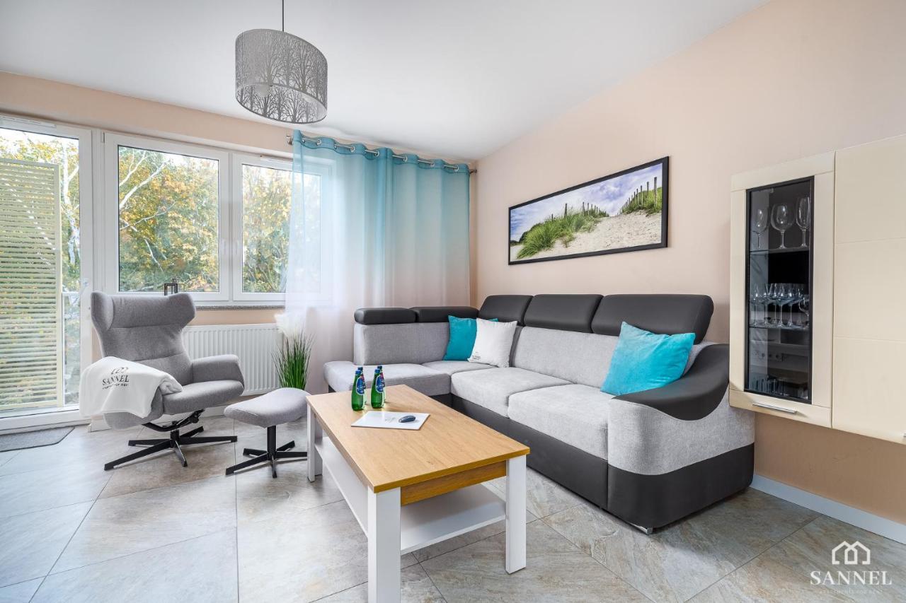 Apartament Lazure Przy Lesie-Sloneczne Tarasy Dziwnowek-Sannel Apartments For Rent Exteriör bild