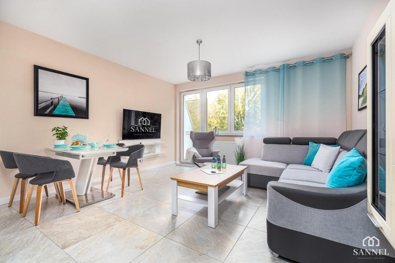 Apartament Lazure Przy Lesie-Sloneczne Tarasy Dziwnowek-Sannel Apartments For Rent Exteriör bild