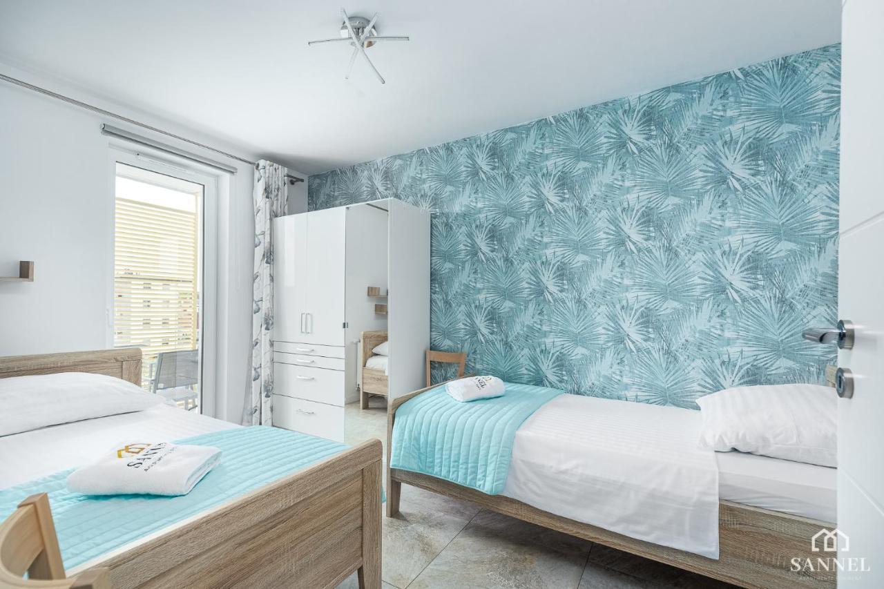 Apartament Lazure Przy Lesie-Sloneczne Tarasy Dziwnowek-Sannel Apartments For Rent Exteriör bild